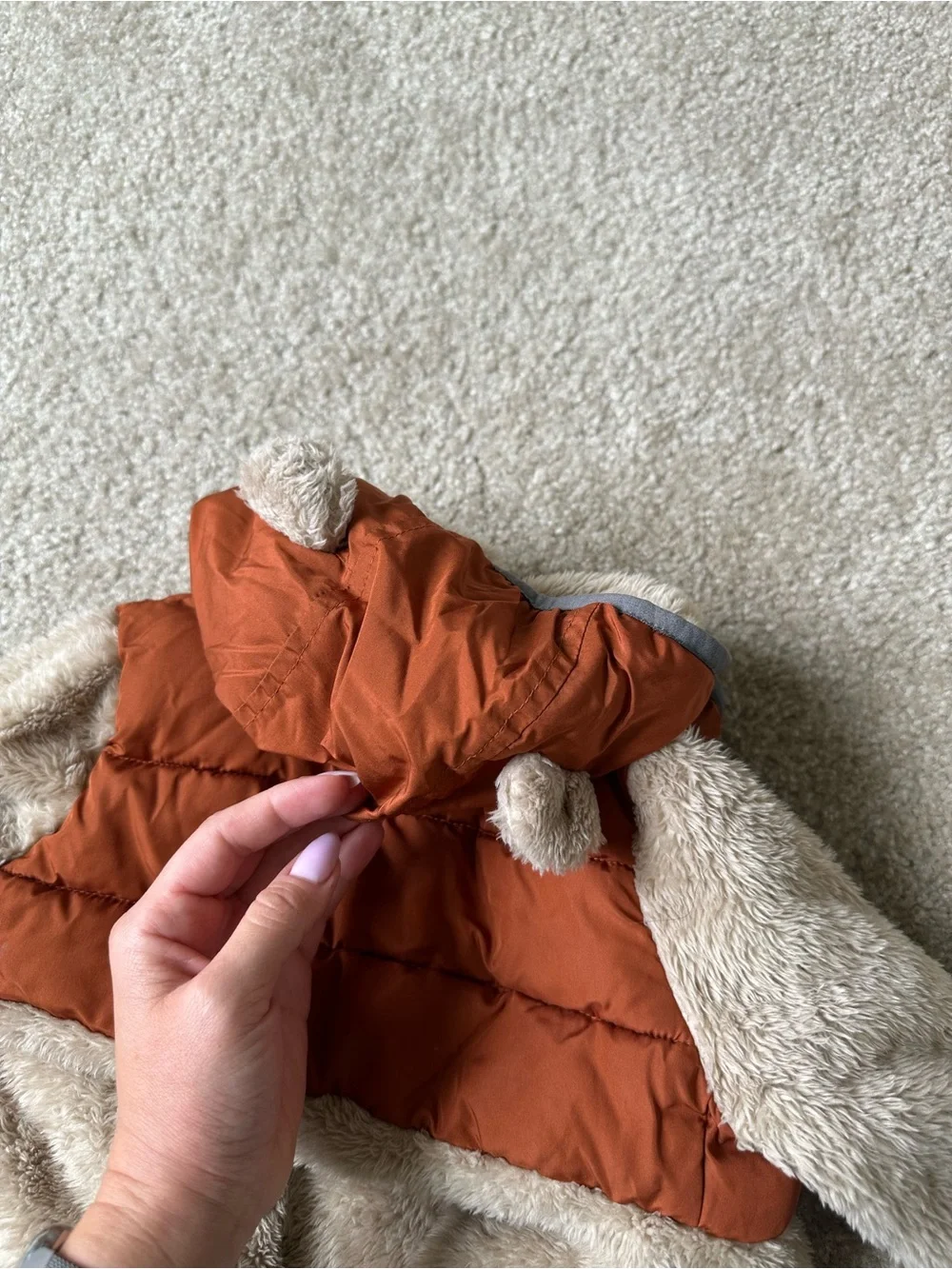 Baby Gap × Star Wars Cozy Sherpa Hooded Puffer Jacket, Fall & Winter
